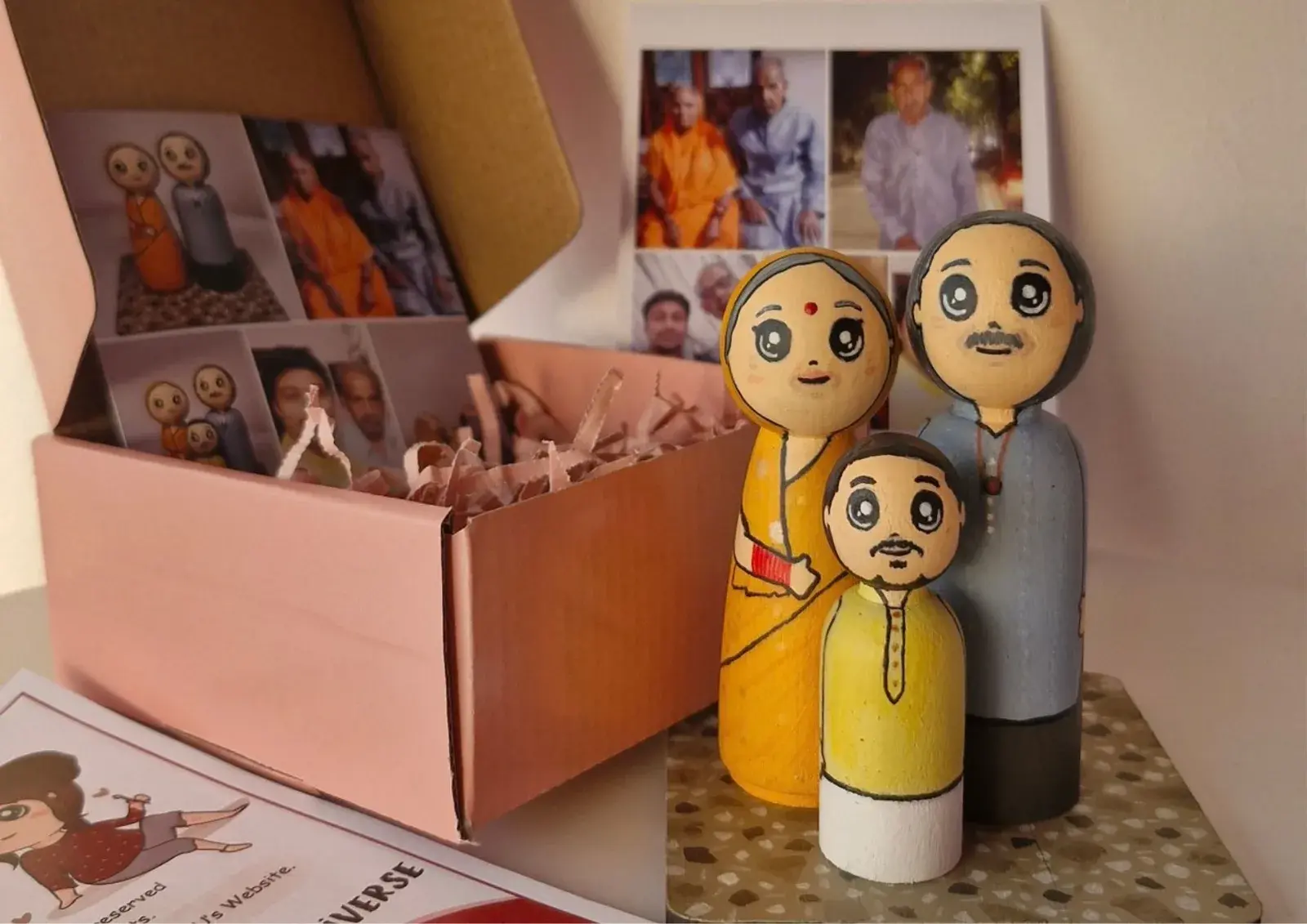 Wooden Peg Dolls vs. 3D & Acrylic Miniatures: Which Personalised Keepsake Lasts? - photo 2