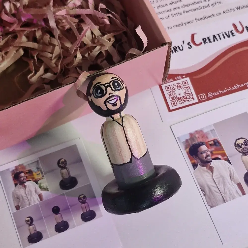 Personalised Paperweight Dolls