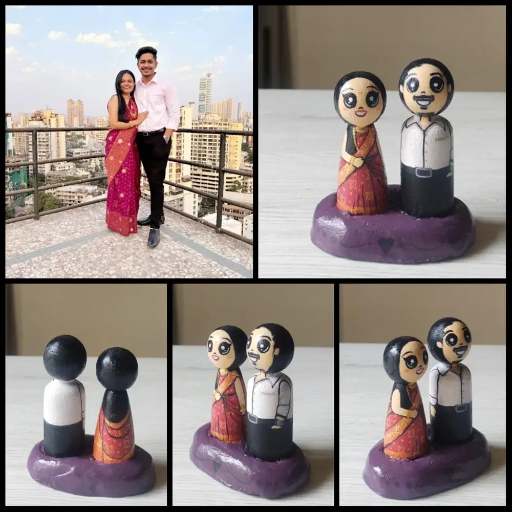 Personalised Paperweight Dolls - photo 2