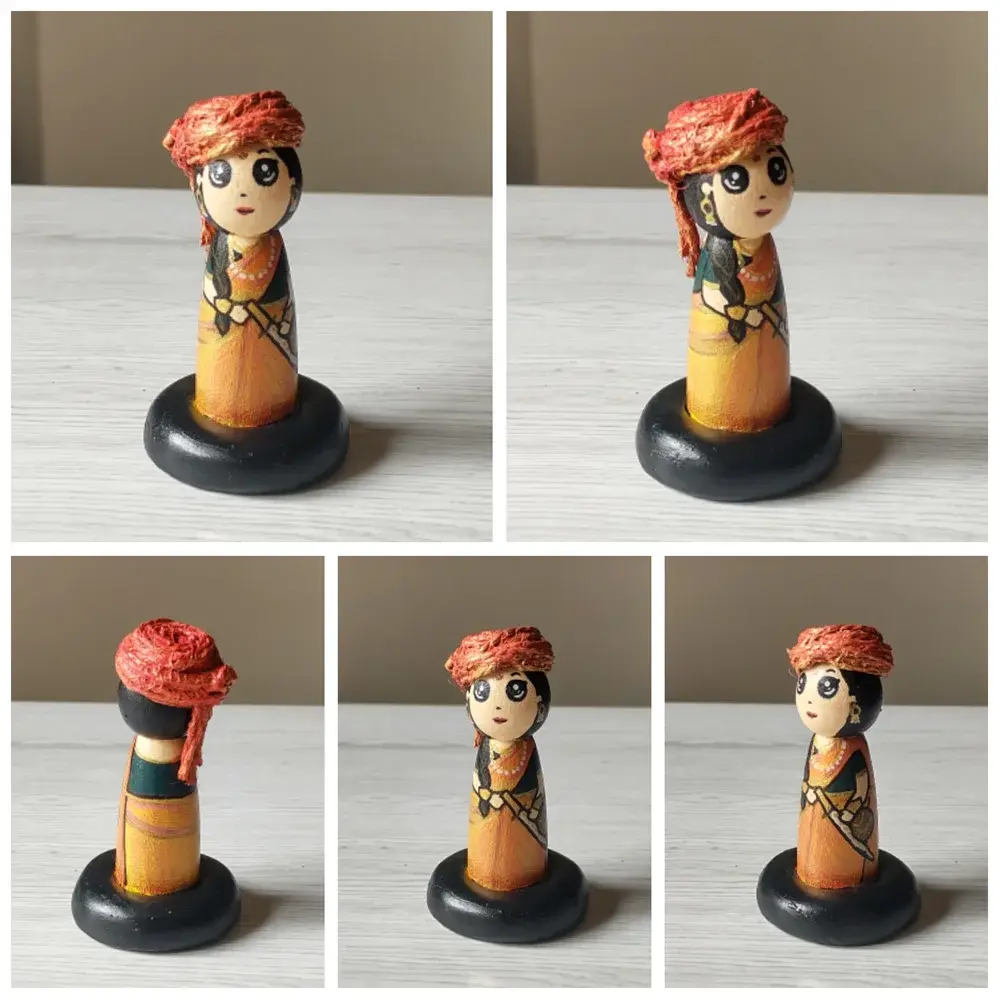 Personalised Paperweight Dolls - photo 3