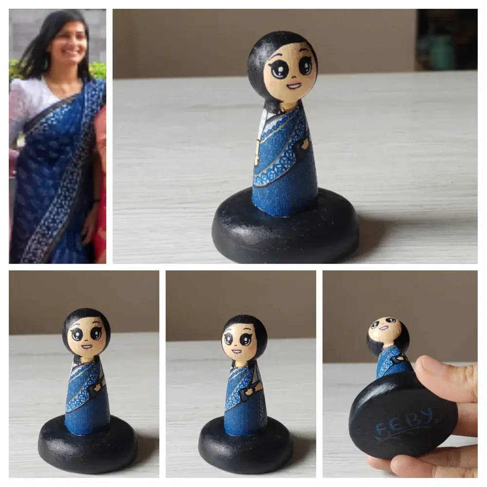 Personalised Paperweight Dolls - photo 4