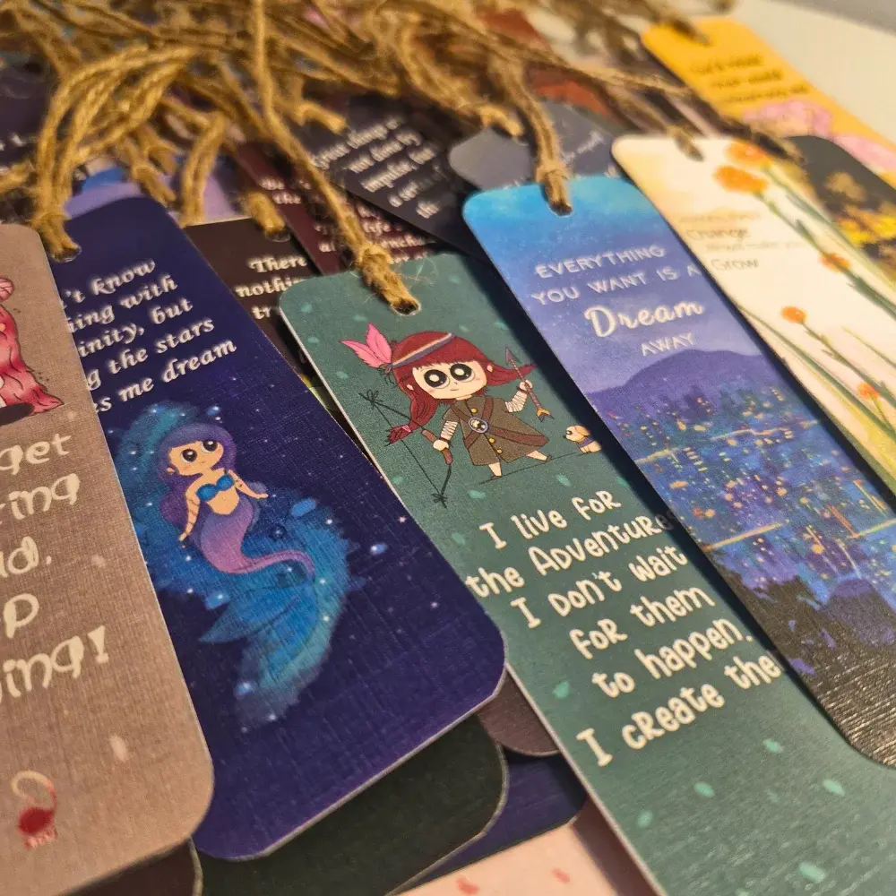 Surprise bookmark