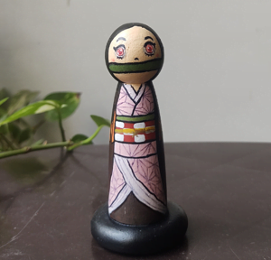 anime character doll handpainted