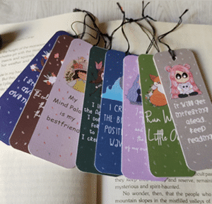 Set of 8 bookmarks